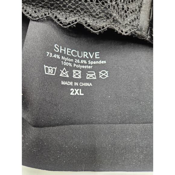 SheCurve Women's Bra's Lingerie 2 XL Set of 4- 2 Black 2 Beige NEW Unworn - Picture 5 of 6